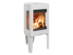 Liatinov kachle F 163 WHE biely smalt, Jotul