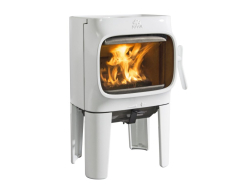 Liatinov kachle F 105 R LL WHE biely smalt, Jotul