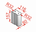 Tvarovka psov Raupenstein 160