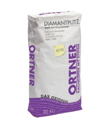 Pevn omietka  "Diamantputz", 0-1 mm / vrece 20 kg, ORTNER